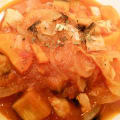รูปของ 簡単☆　＊鶏肉と野菜たっぷりトマト煮＊