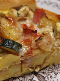 超簡単 食パンde具だくさんキッシュ-レシピのメイン写真