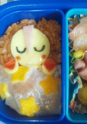 ｷｬﾗ弁にも使える!☆お星様卵焼き☆-レシピのメイン写真
