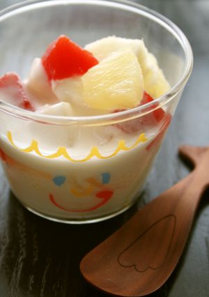 フルーツヨーグルト～ソイップでほんわり～-レシピのメイン写真