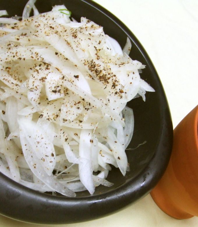 ブラックペッパーのオニオンスライス by shinichiro 【クックパッド