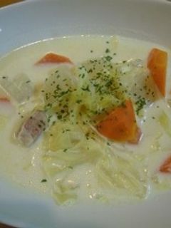 簡単!!野菜ミルクスープ-レシピのメイン写真