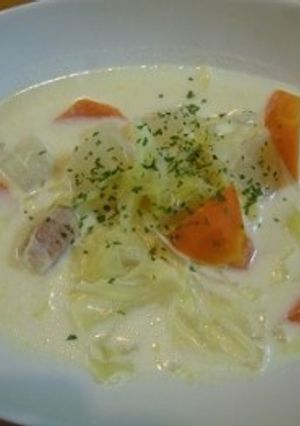 簡単!!野菜ミルクスープ-レシピのメイン写真