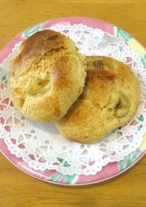 簡単♪HMで作るバナナスコーン-レシピのメイン写真