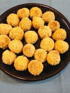 旬の里芋で簡単!!ヘルシーコロッケ-レシピのメイン写真