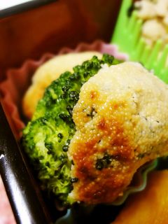 ブロッコリーのたらこマヨ焼き★お弁当-レシピのメイン写真