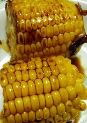 焼きトウモロコシをフライパンでつくる-レシピのメイン写真