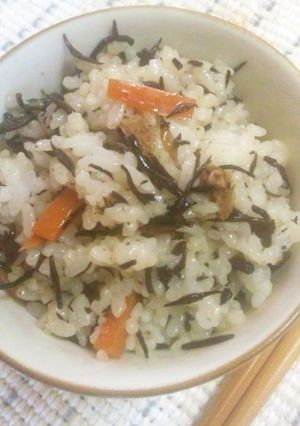 ひじき混ぜご飯-レシピのメイン写真