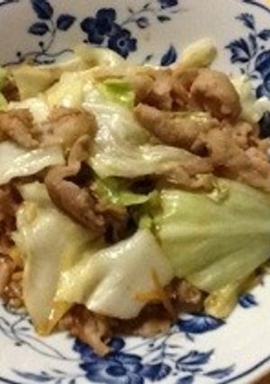 豚肉とキャベツのオイスターソース炒め-レシピのメイン写真