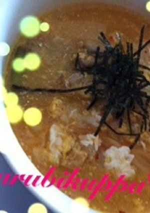 3分cooking★`簡単残り物クッパ-レシピのメイン写真