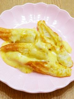 お弁当に♪竹輪のカレーチーズ-レシピのメイン写真