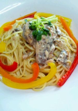 受験生にお薦め☆簡単☆絶品いわしのパスタ-レシピのメイン写真