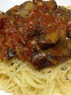 茄子のトマトパスタ-レシピのメイン写真