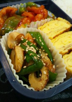 お弁当に★ちくわとピーマンのきんぴら-レシピのメイン写真