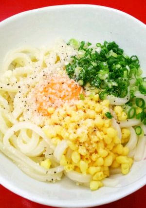 超簡単!チーズde釜たまうどん☆-レシピのメイン写真
