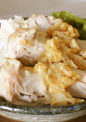 【炊飯器で】海南鶏飯-レシピのメイン写真