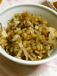 鮭ときのこの炊き込みご飯 塩昆布Ver.-レシピのメイン写真