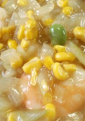 ヘルシ−！！とうもろこしと海老の塩炒め-レシピのメイン写真