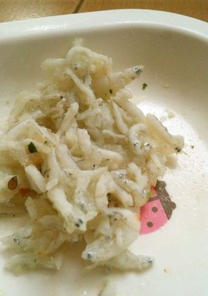 簡単離乳食☆ふっくらしらすのおろし和え-レシピのメイン写真