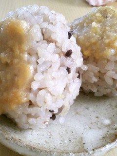 十六穀ご飯の味噌焼きおにぎり-レシピのメイン写真
