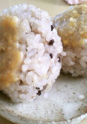 十六穀ご飯の味噌焼きおにぎり-レシピのメイン写真