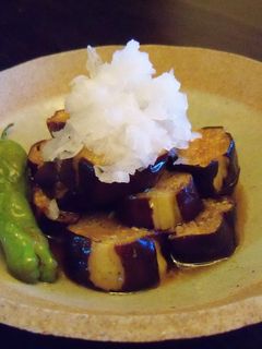 揚げなすの冷やしポン酢煮浸し-レシピのメイン写真
