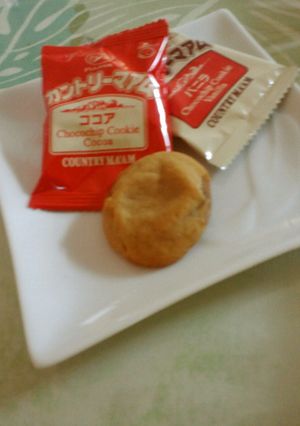 ひんやりサックリ?カントリーマアム-レシピのメイン写真