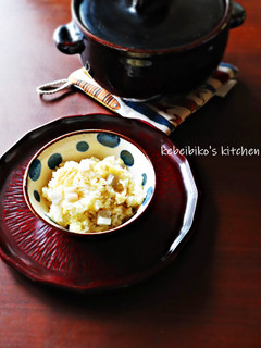 れんこんと湯葉の豆乳尽くし炊き込みご飯-レシピのメイン写真