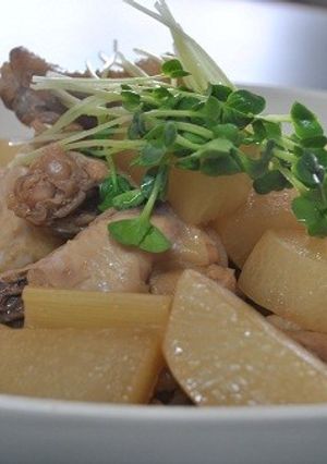 炊飯器で手羽先煮込み柚子胡椒風味-レシピのメイン写真