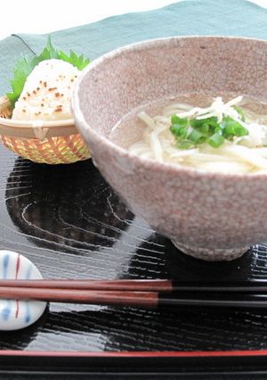 飲んだ後にピッタリ!鶏スープうどん-レシピのメイン写真