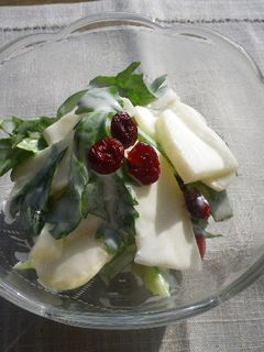 セロリとりんごのクランベリーサラダ-レシピのメイン写真