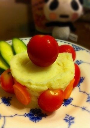 パパでもできる☆ポテトケーキサラダ☆-レシピのメイン写真
