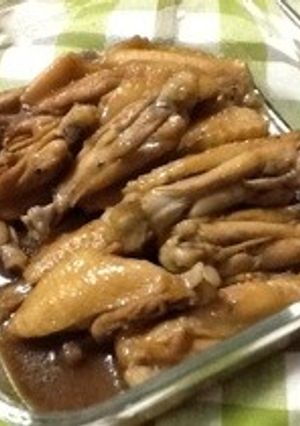 鶏手羽中(スペアリブ)サッパリ煮-レシピのメイン写真