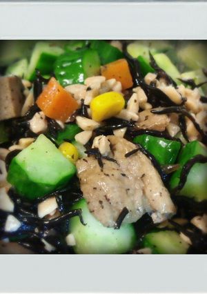 ■糖質制限■ひじき煮物きゅうり納豆簡単朝-レシピのメイン写真