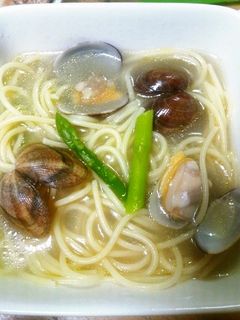 和風スープパスタ-レシピのメイン写真