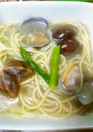 和風スープパスタ-レシピのメイン写真