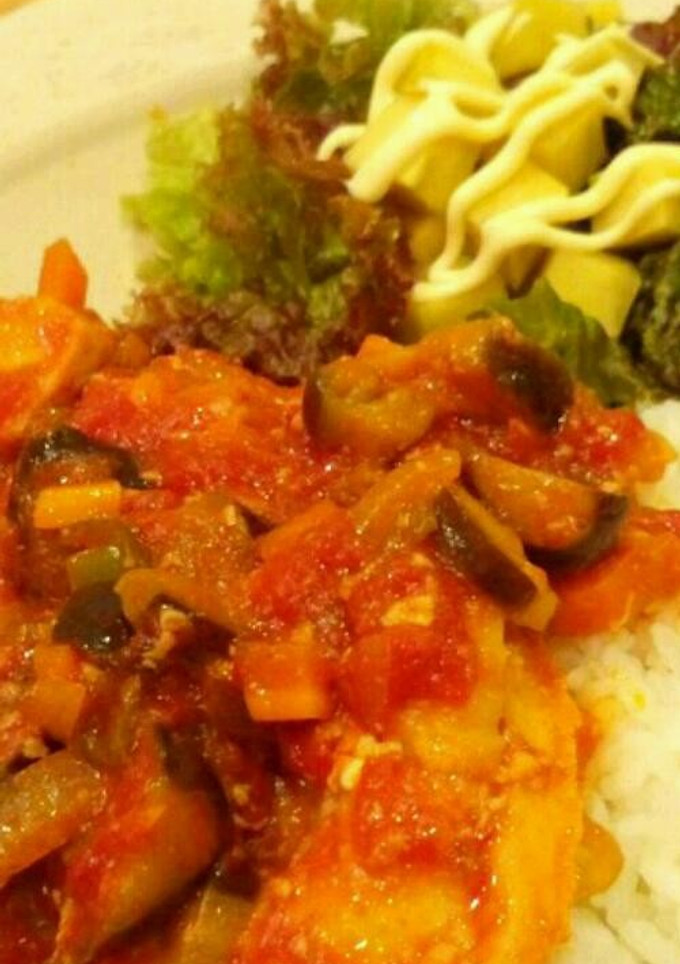 トマト煮込みごはん-レシピのメイン写真
