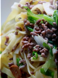 ししとうとひき肉のピリ辛パスタ-レシピのメイン写真