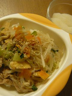 中華風あんかけ丼 / お鍋の日の幼児食-レシピのメイン写真