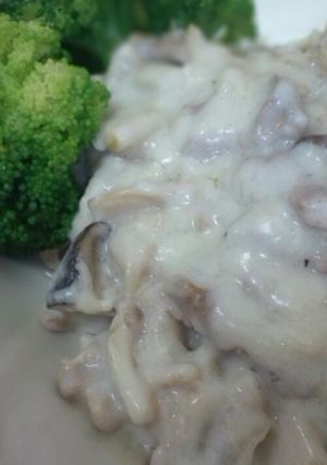 豚肉ときのこのクリーム煮-レシピのメイン写真