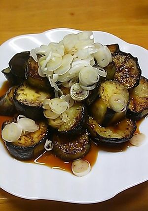 冷蔵庫にあるもので!茄子のサッパリ焼き♪-レシピのメイン写真