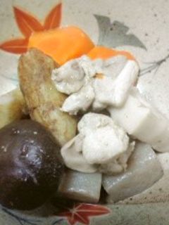 鶏白だしで煮物♪-レシピのメイン写真