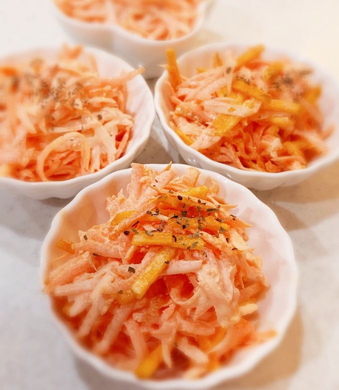 ☆簡単☆やみつき！ウマ辛ニンジンサラダ by なっつなおこ