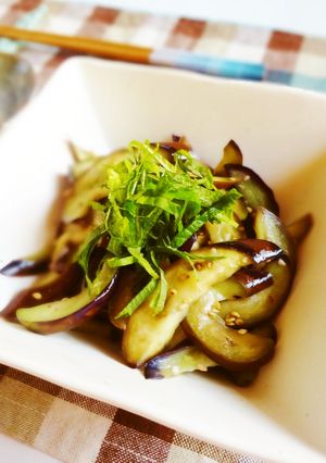 茄子好きの為のホットナムル(^^)-レシピのメイン写真