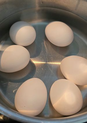 ゆで卵-レシピのメイン写真
