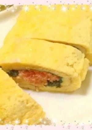 明太クリチでだし巻き卵-レシピのメイン写真