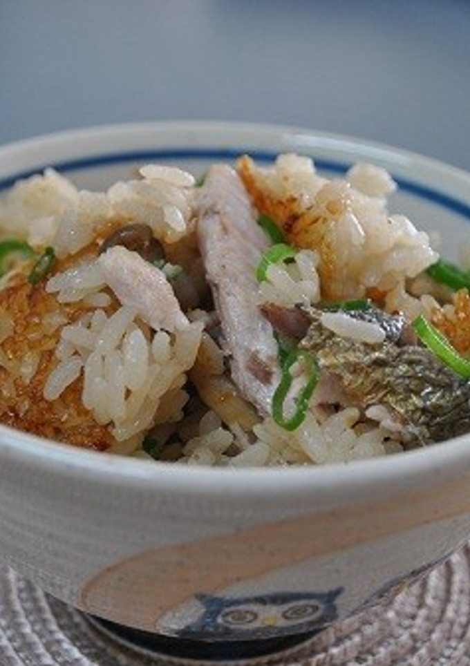 秋刀魚の炊き込み柚子胡椒風味-レシピのメイン写真