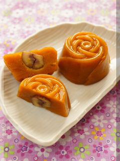 *ラカントでヘルシー❤かぼちゃようかん♪-レシピのメイン写真