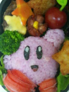 ☆カービィ☆キャラ弁-レシピのメイン写真