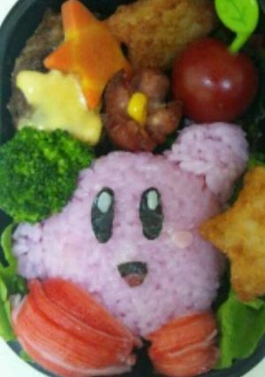 ☆カービィ☆キャラ弁-レシピのメイン写真